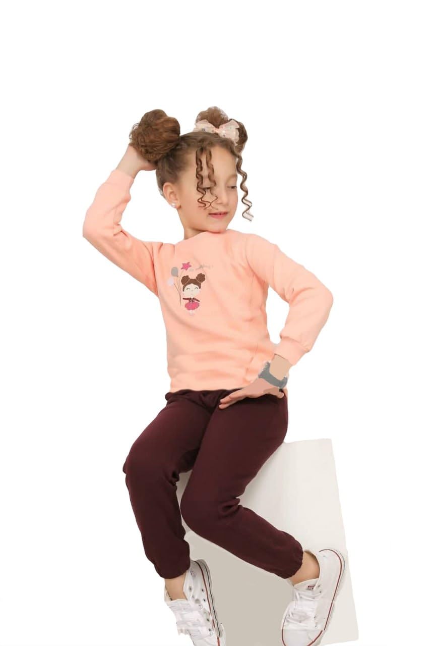 Baby girl winter tracksuit