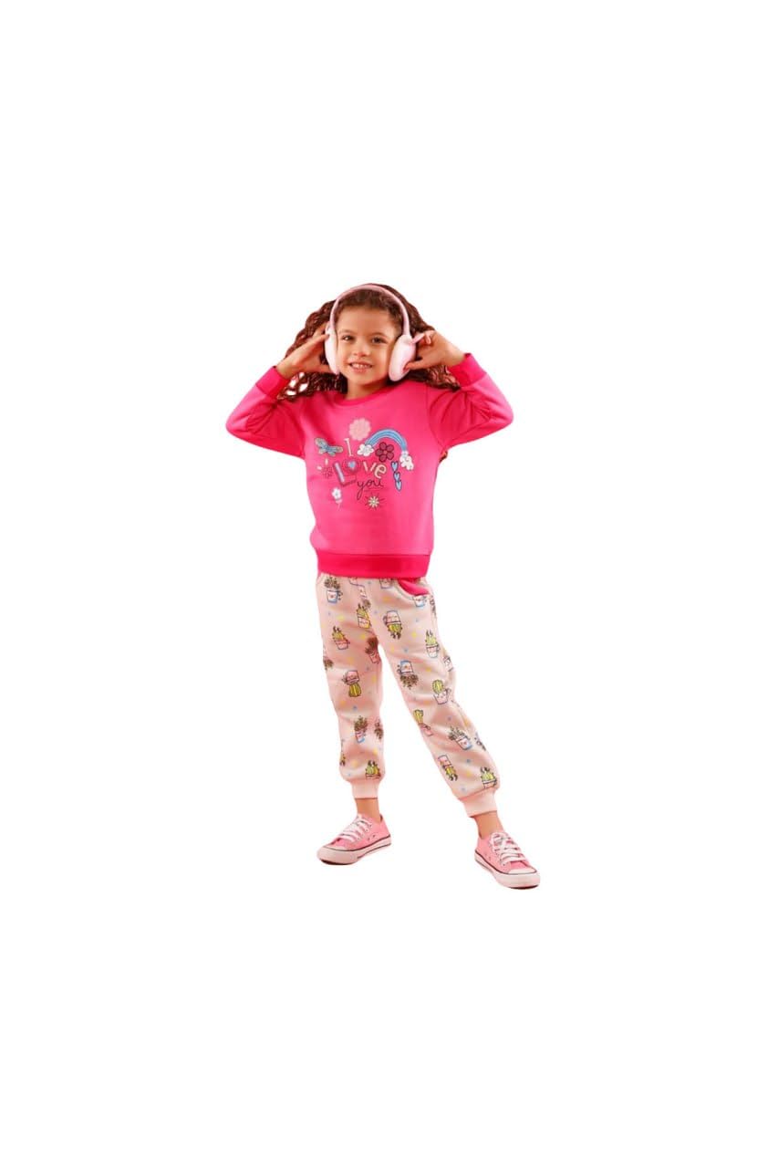 Baby girl winter tracksuit25 - Image 5