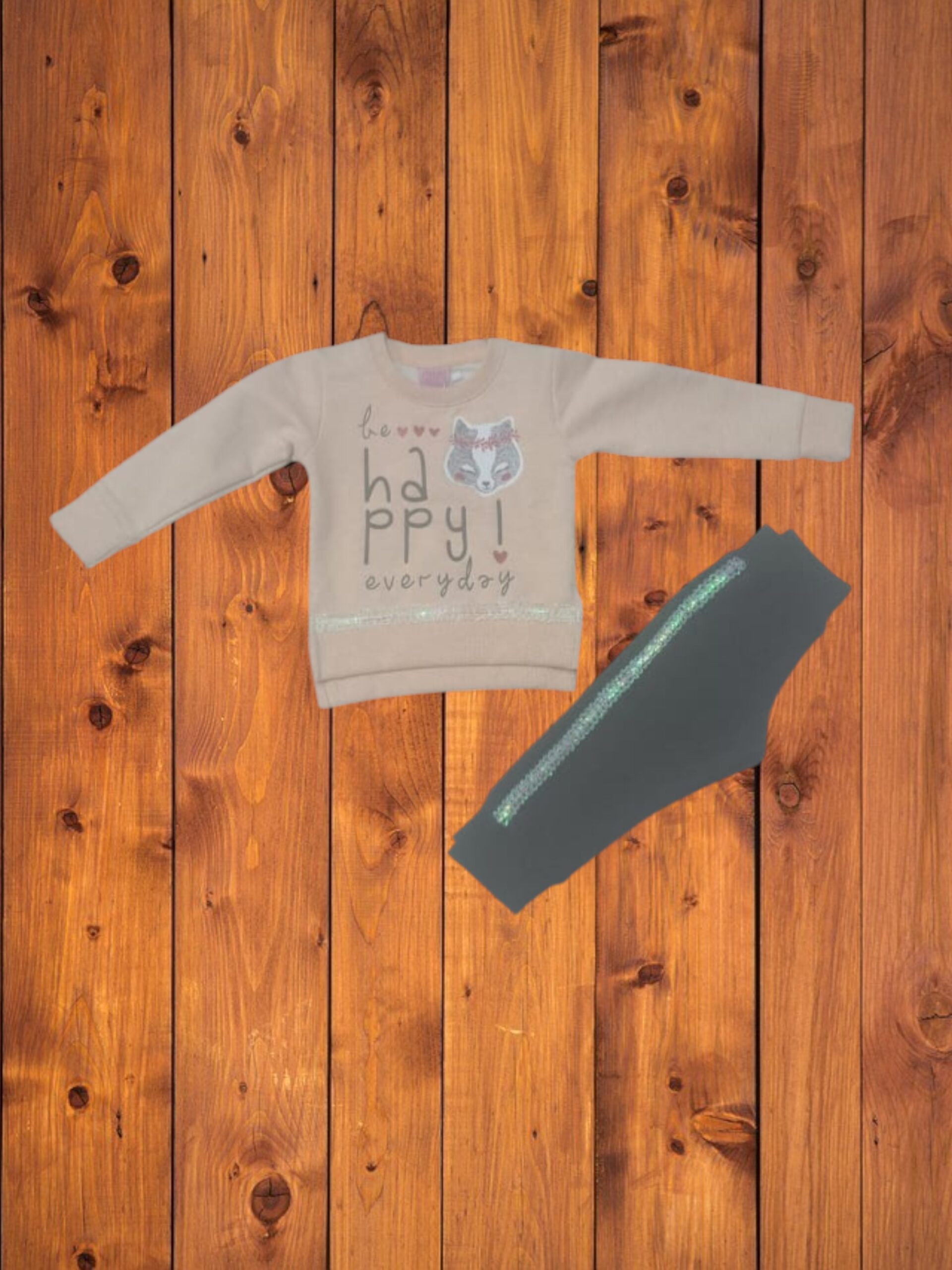 Baby girl winter tracksuit25 - Image 3